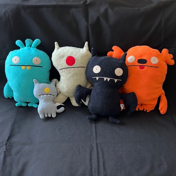 ugly doll Toys Lot Of 5 Ugly Dolls Ice Bat Mrs Kasoogi Babo Bird Little Ugly Dog Poshmark